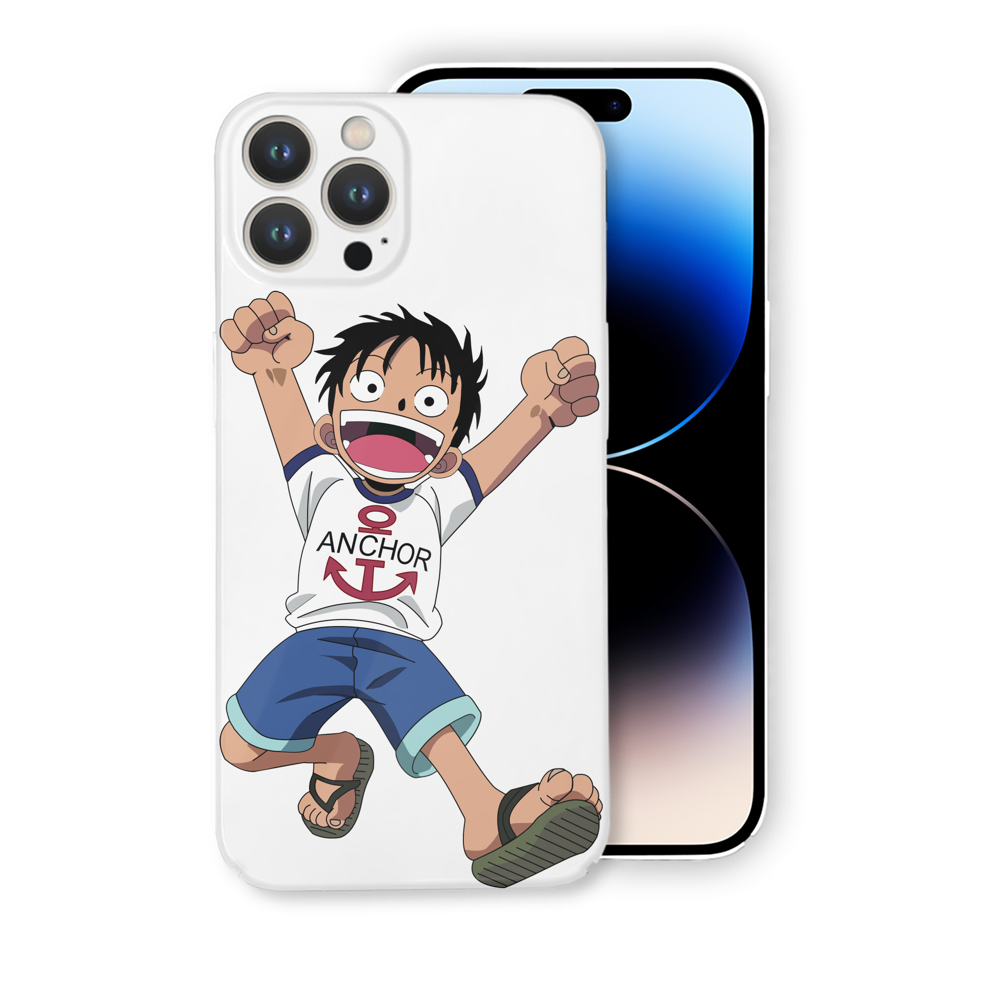 （画像用） ワンピース モンキー・D・ルフィ ONE PIECE Monkey D. Luffy 【iPhone 14シリーズ対応】ハードケース